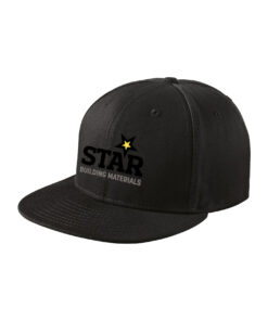Flat Bill Snapback Cap